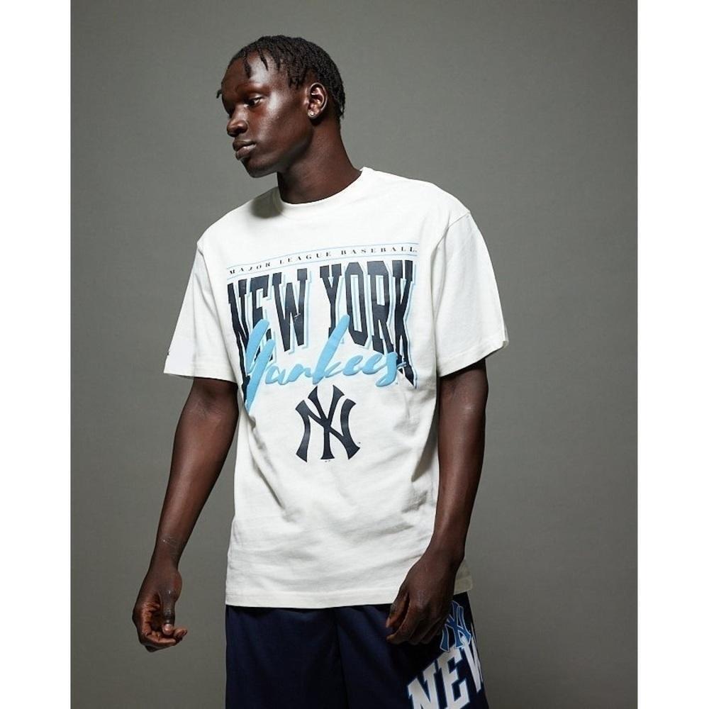 New York Yankees Script Arch Classic Retro Baseball Fan T Shirt - Picture 1 of 4